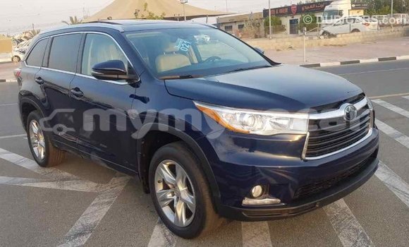 Buy Import Toyota Highlander Blue Car in Import - Dubai in Ayeyarwady Buy Import Toyota Highlander Blue Car in Import - Dubai in Ayeyarwady