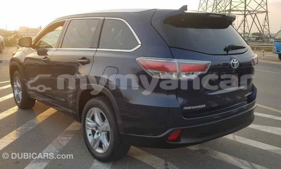 Buy Import Toyota Highlander Blue Car in Import - Dubai in Ayeyarwady Buy Import Toyota Highlander Blue Car in Import - Dubai in Ayeyarwady