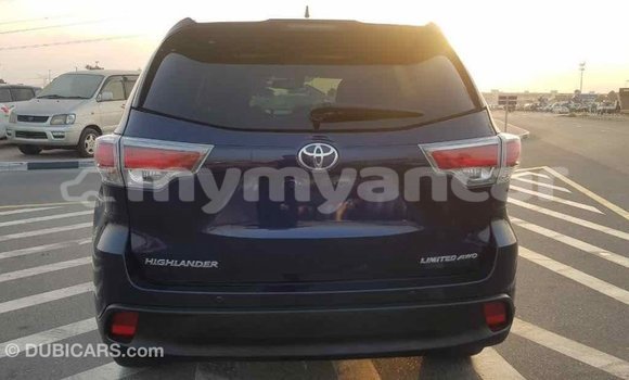 Buy Import Toyota Highlander Blue Car in Import - Dubai in Ayeyarwady Buy Import Toyota Highlander Blue Car in Import - Dubai in Ayeyarwady